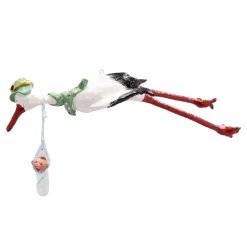 Storch Rasmus Junge Figur