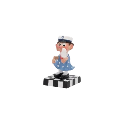 Blauer Student Mädchen