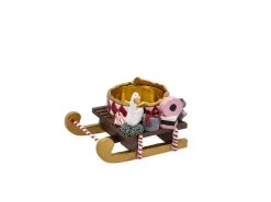 Zuckerwagen Kerzenhalter F/Blockkerzen -Heimdekoration Rabatt 15705 high