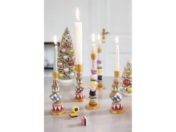 Trommelturm Kerzenhalter F/dünne Stabkerze -Heimdekoration Rabatt 15711 env 3 high