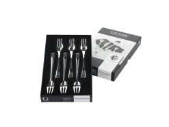 Gense Steel Line Kuchengabel 6 Stck. 8 Gense Steel Line Kuchengabel 6 Stck. -Heimdekoration Rabatt 20540 box high