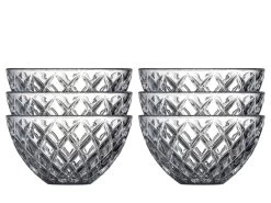 Lyngby Glas Sorrento Schale 6 Stck. -Heimdekoration Rabatt 29029 high