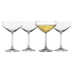 Lyngby Glas Juvel Champagner-Schale 4 Stck.