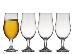 Lyngby Glas Juvel Bierglas 4 Stck. -Heimdekoration Rabatt 916181 high
