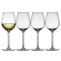 Lyngby Glas Juvel Weissweinglas 4 Stck.